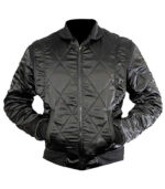 Mens Scorpion Logo Drive Satin Bomber Jacket – Valentine Jacket – Souvenir Jacket – Drive Jacket