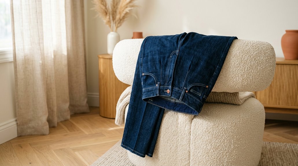 best jeans for apron belly